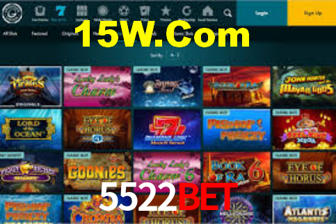 Welcome Bonus 5522Bet